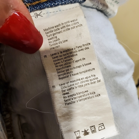 SWS Denim Co. High Rise Distressed short size 3 - Picture 11 of 13